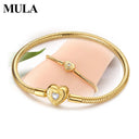 Mula Sterling Silver Bracelet Bangles