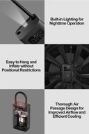 Xiaomi Mijia Air Pump 2 25% Speed Boost Mini Portable Inflator 150PSI