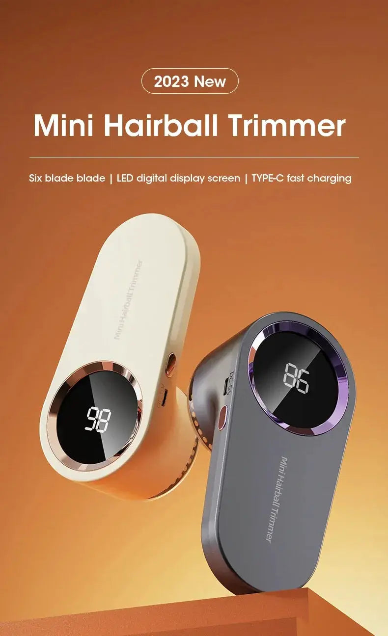LED Digital Electric Lint Remover For Clothing Fabric Shaver - OurLum.com