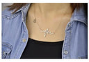 Simple Wave Heart Necklace Chic Ecg Pulse Charm Pendant