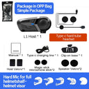 Motorcycle Bluetooth Headset - Hands-Free Calling