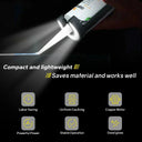 Drip-Free Caulking Gun with LED Light