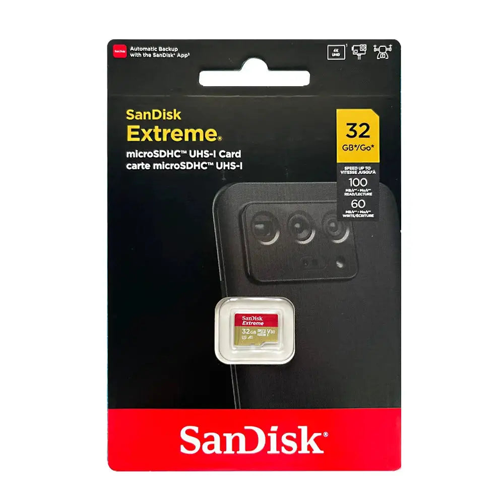 SanDisk Ultra MicroSD 32GB 64GB 128GB 256GB Extreme/High Endurance/Extreme PRO Memory Card Full HD 4K for Action Cameras or Dron