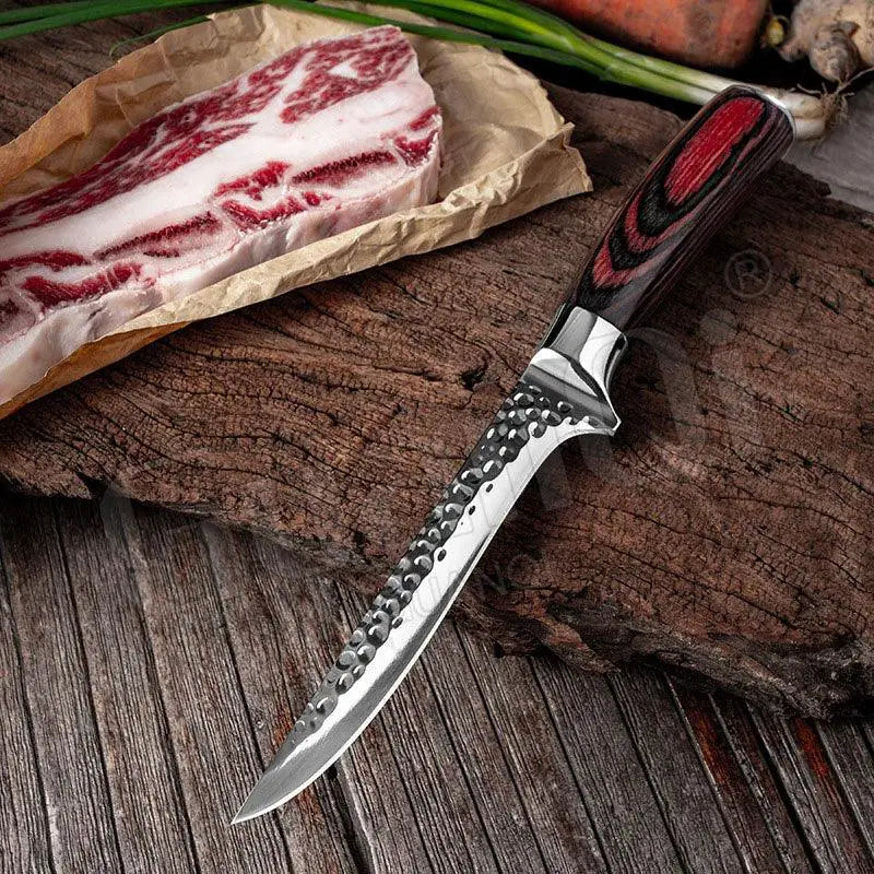 Premium Handmade Stainless Steel Chef's Boning Knife - OurLum.com