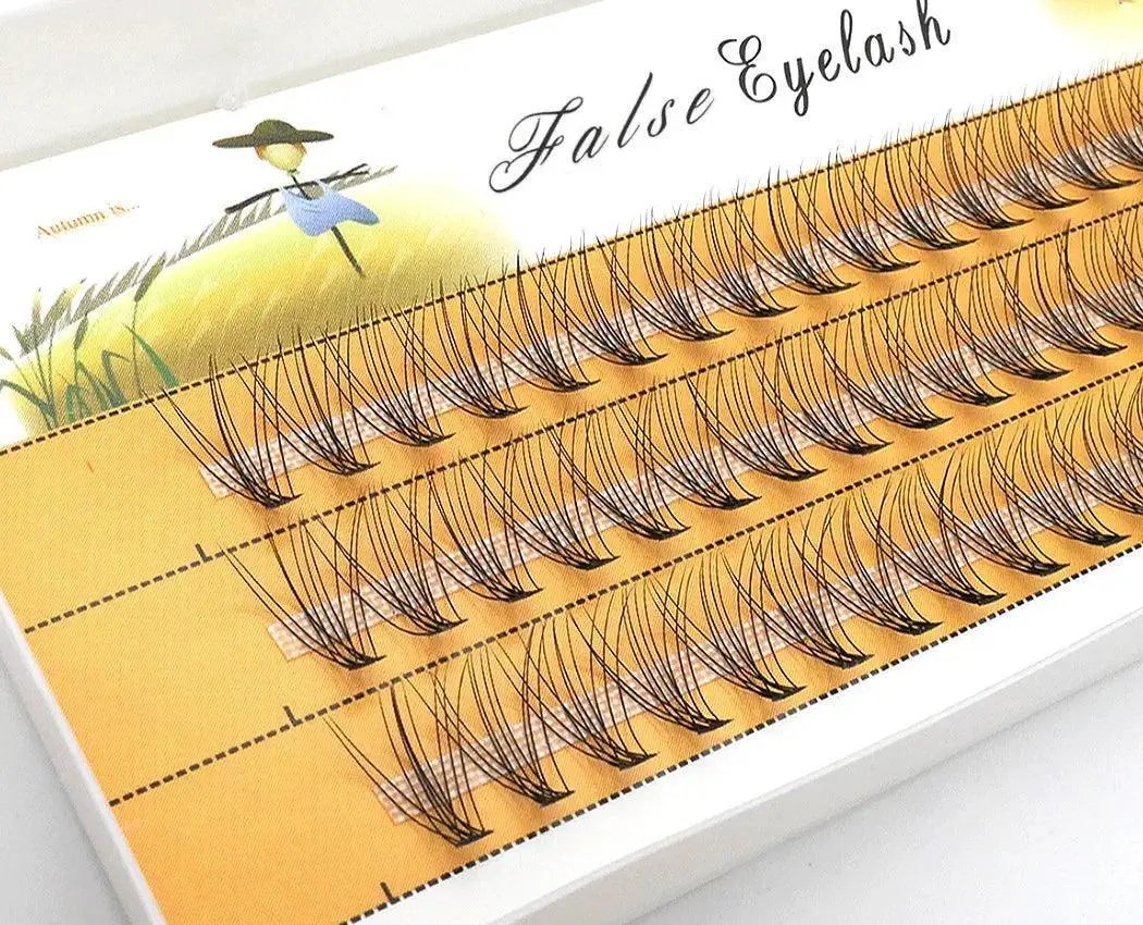 Handmade Natural Mink Individual Cluster Eyelash Extensions