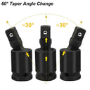 Swivel Joint Socket Adapter Extension for Electric Wrench Tool