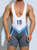 Men's Elastic Shapewear Corset Bodysuit for Sports & Parties