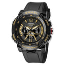 SMAEL LED Sports Watch Dual Time Display Water Resistant
