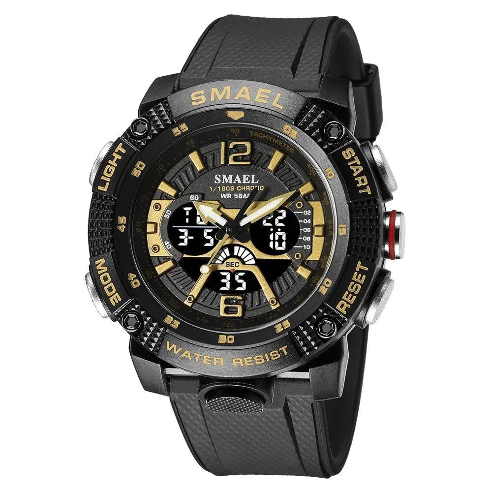 SMAEL LED Sports Watch Keeps World Time — product view 8