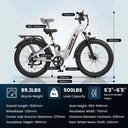 Eskute Adult Fat Tire Electric Bike