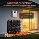 Humsienk 12V 160Ah LiFePO4 Battery 2 Pack 150A BMS