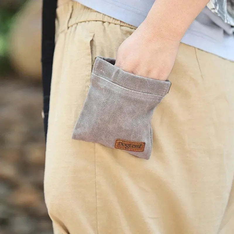 Dog Training Snack Bag Portable Treat Pouch for Pets