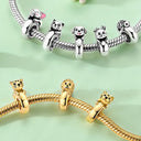 Silver Sterling Charm Beads Pendant