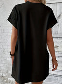 Guilancn Plus Size Dress for City Wear