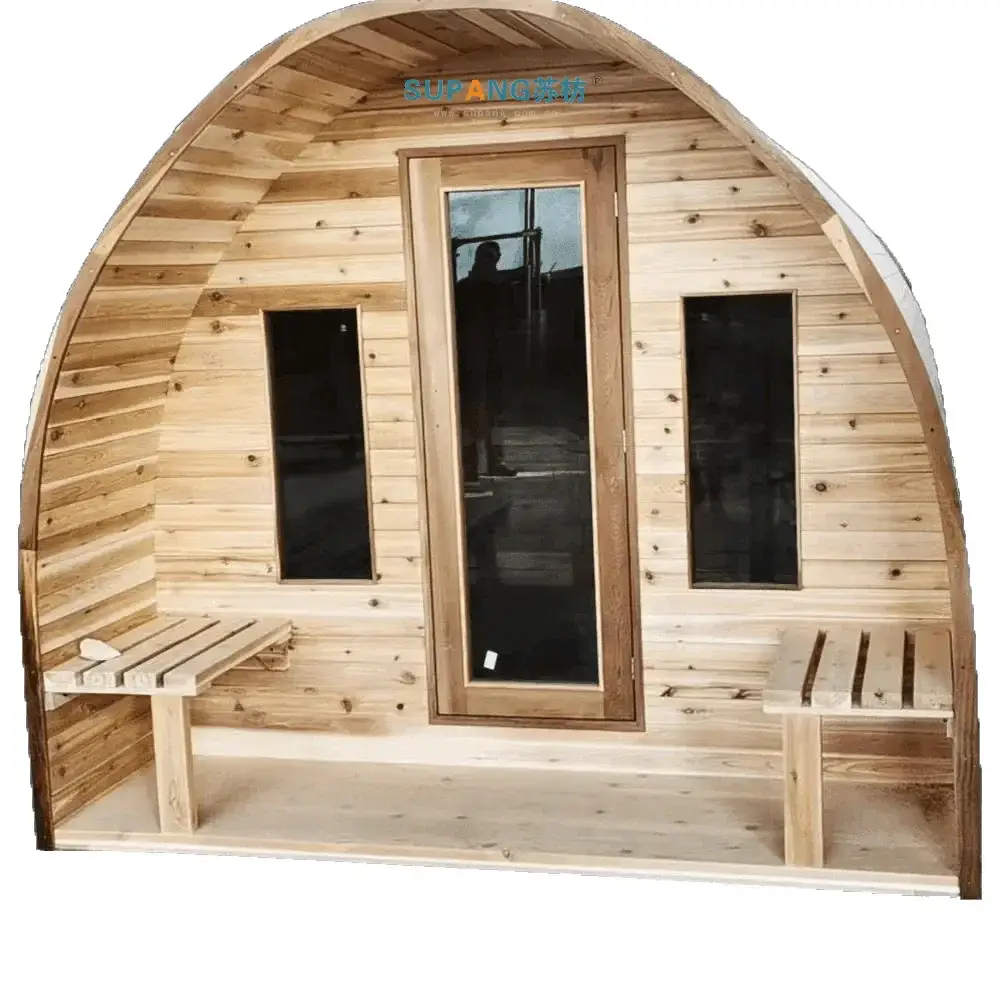 Luxurious Hemlock Indoor Steam Sauna Premium Edition