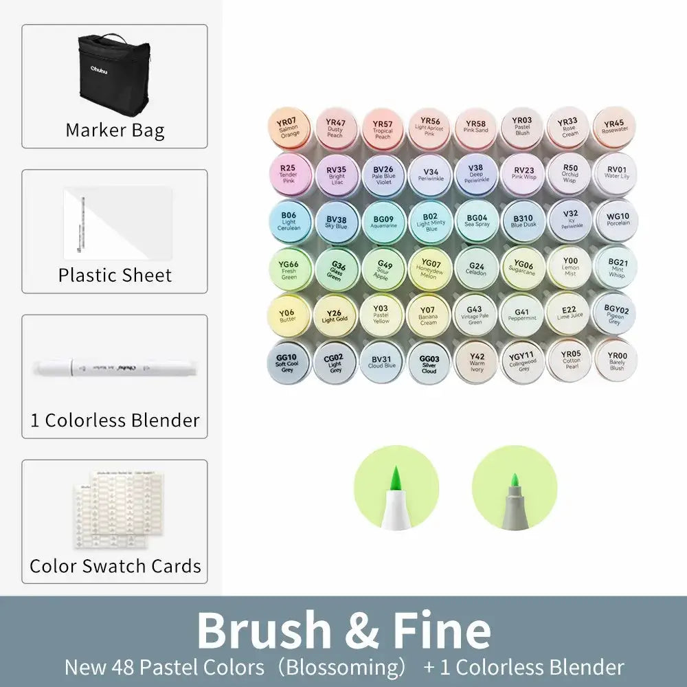 Ohuhu Honolulu Sketching Markers — product view 10