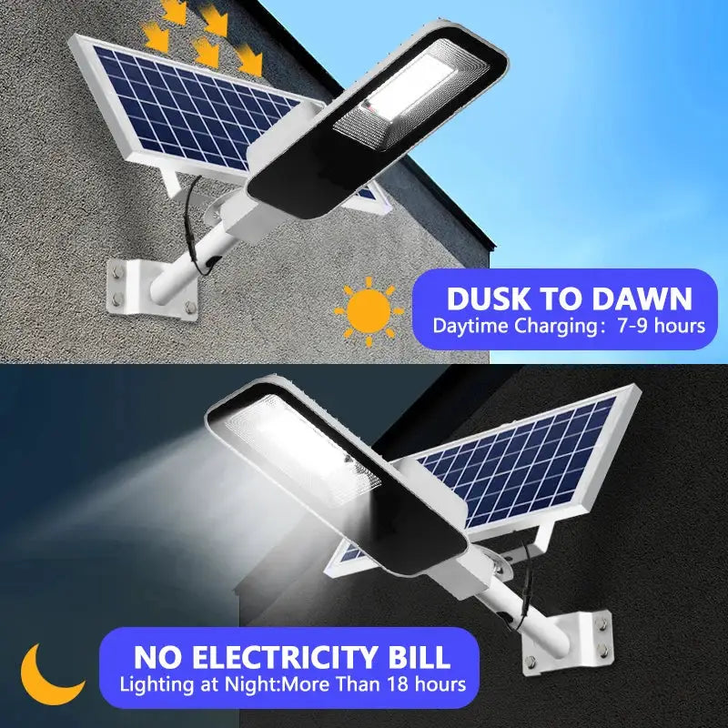 Dusk To Dawn Solar Street Light — product view 2