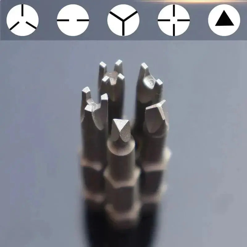 Special Shaped Screwdriver Set With U Type Y Triangle Bits 5
