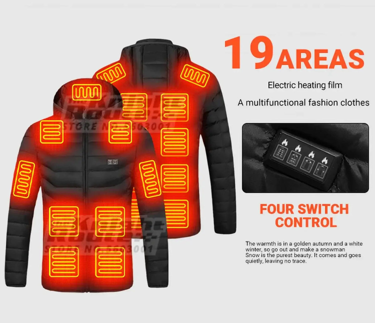 Fast Warmth Heated Jacket for Outdoors — product view 13