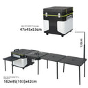 Arrival Portable in Outdoor Camping Kitchen, Barbecue BBQ Grills