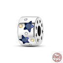 Sterling Silver Sparkling Zircon Star