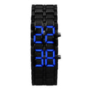 LED Digital Watch - Stainless Steel Unisex