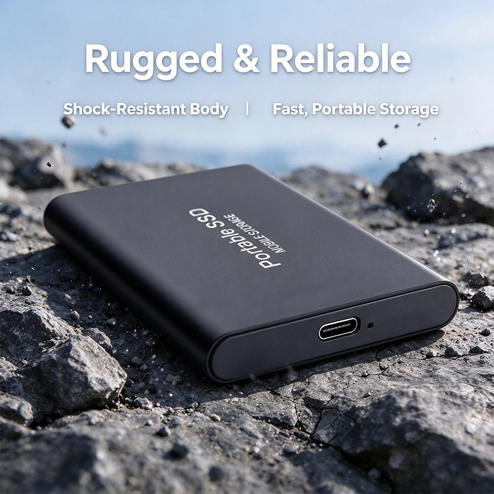 Compact External SSD Drive