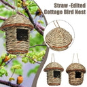 Handwoven Hummingbird Grass Nest House Pure Natural Materials