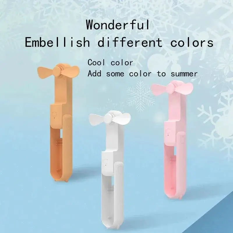 Handheld Mini Fan Three Speed Portable Cooling Essential