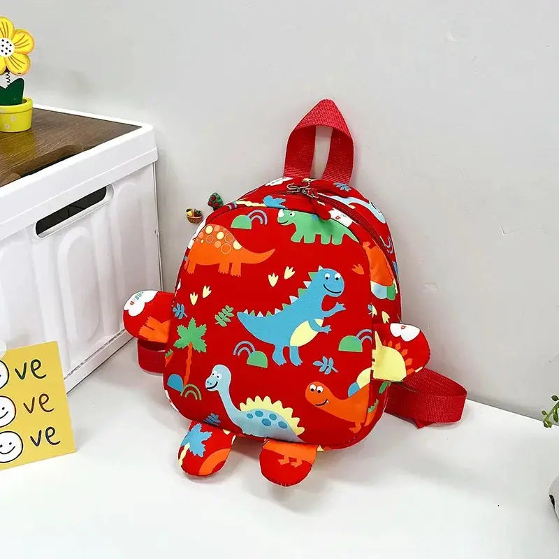 Cute Cartoon Dinosaur Backpacks For Kindergarten Kids