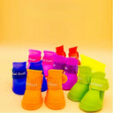 Trendy Waterproof Dog Boots Stylish Anti-Slip Protection