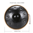 Handpan 18 Inch 9 Notes G Minor 440HZ for Yoga Meditation