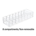 Acrylic Cosmetics Makeup Jewelry Organizer Box Stylish Desktop Storage