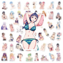 Waterproof Waifu Stickers for Laptops