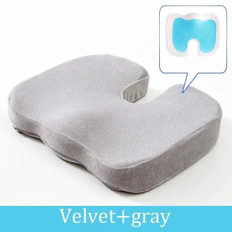 Memory Foam U Shape Gel Seat Cushion For Home Comfort