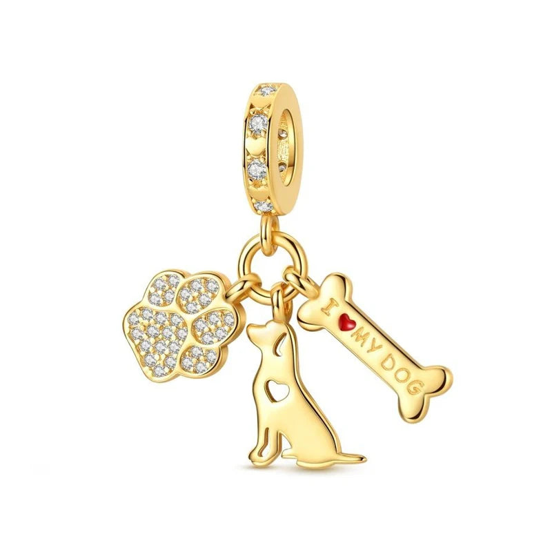 Sterling Silver Charm Love Heart