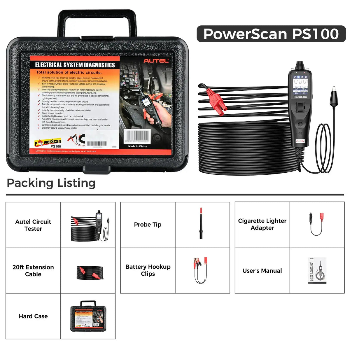 Autel PowerScan Circuit Tester for Custom Setups — product view 9