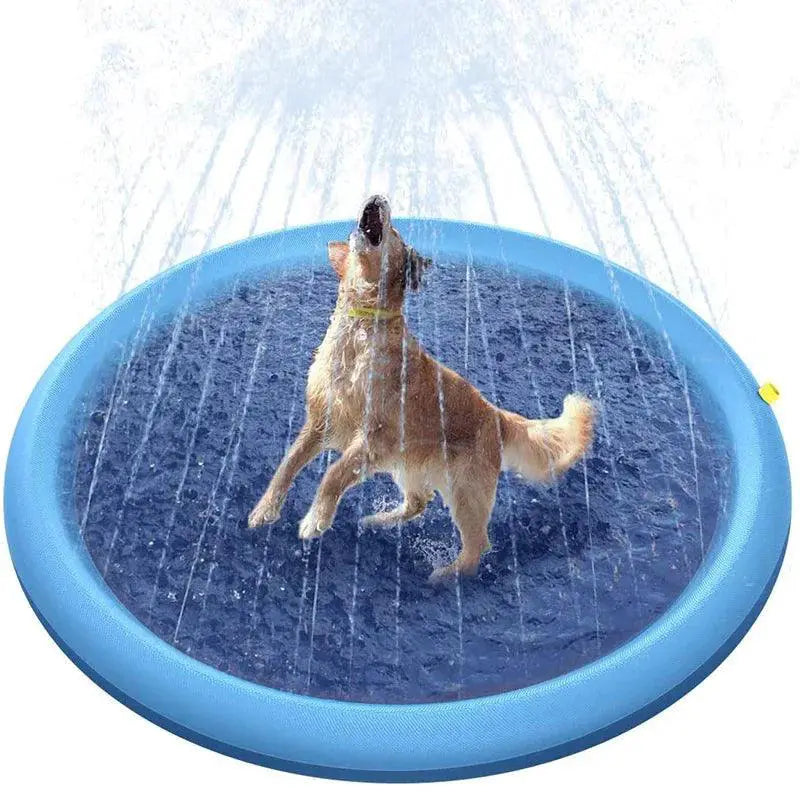Summer Pet Interactive Water Sprinkler Cooling Mat For Dogs
