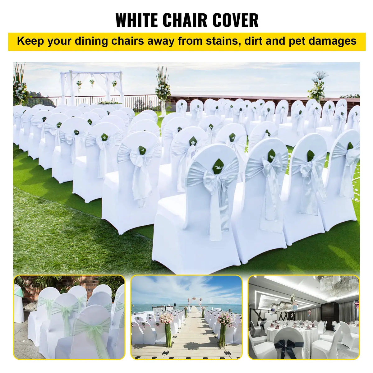 Stretch Spandex Banquet Chair Covers — product image 2