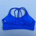 Breathable Nylon Spandex Sport Bra With Chest Pad