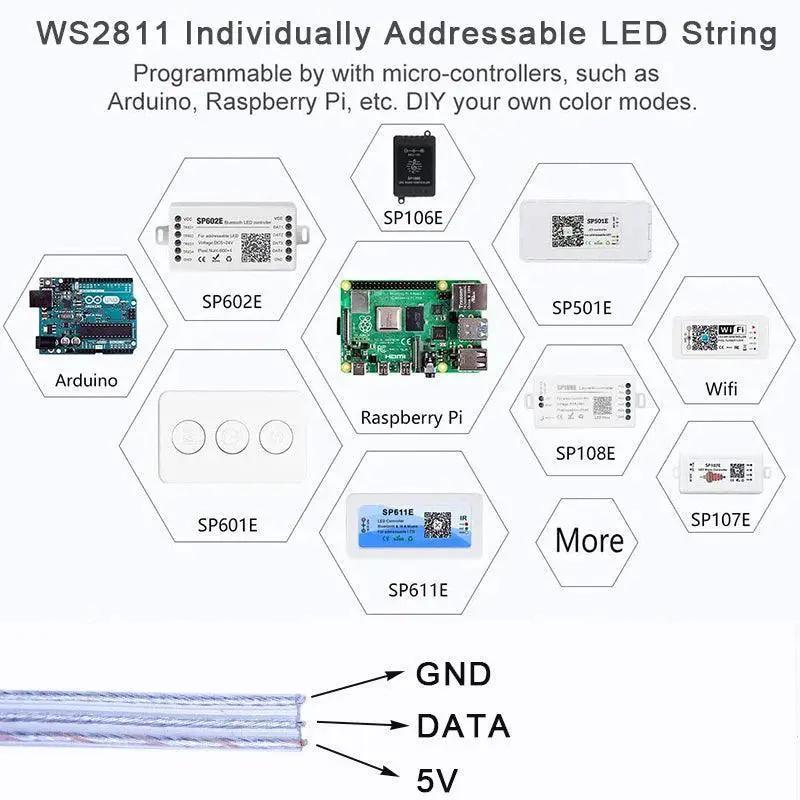 Customizable LED Fairy Lights For Holiday And Event Decor