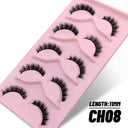 3D Fluffy Wispy False Eyelashes for a Natural Look