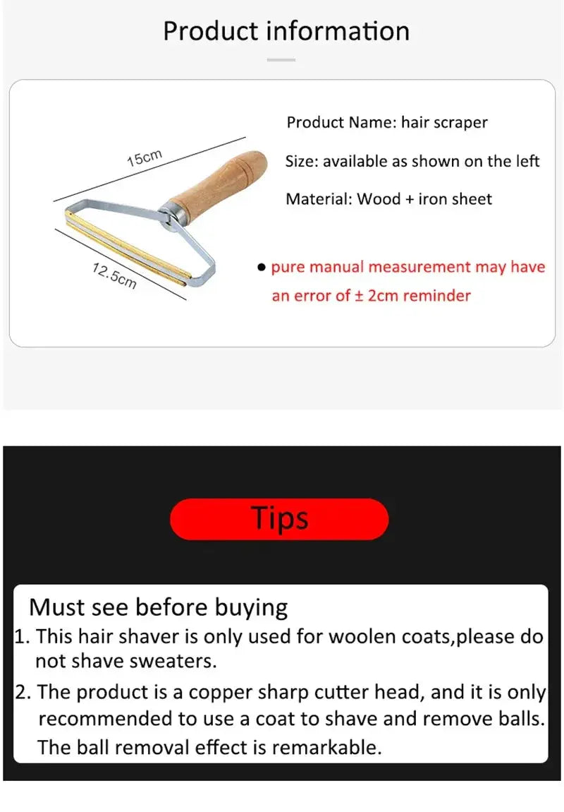 Gentle Lint Removal Roller for Clothes — product view 20