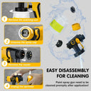 Cordless HVLP Spray Gun for DIY Finishes