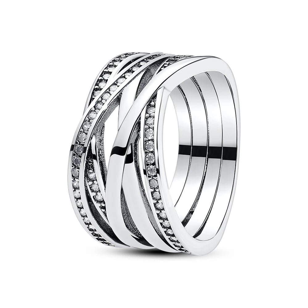 Sterling Silver Ring Sun Moon