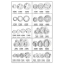 33pcs Plunger Plastic Fondant Cutter Diy Cookie Biscuit Mold