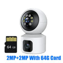 Hiseeu 4MP PTZ IP Security Camera Color Night Vision System