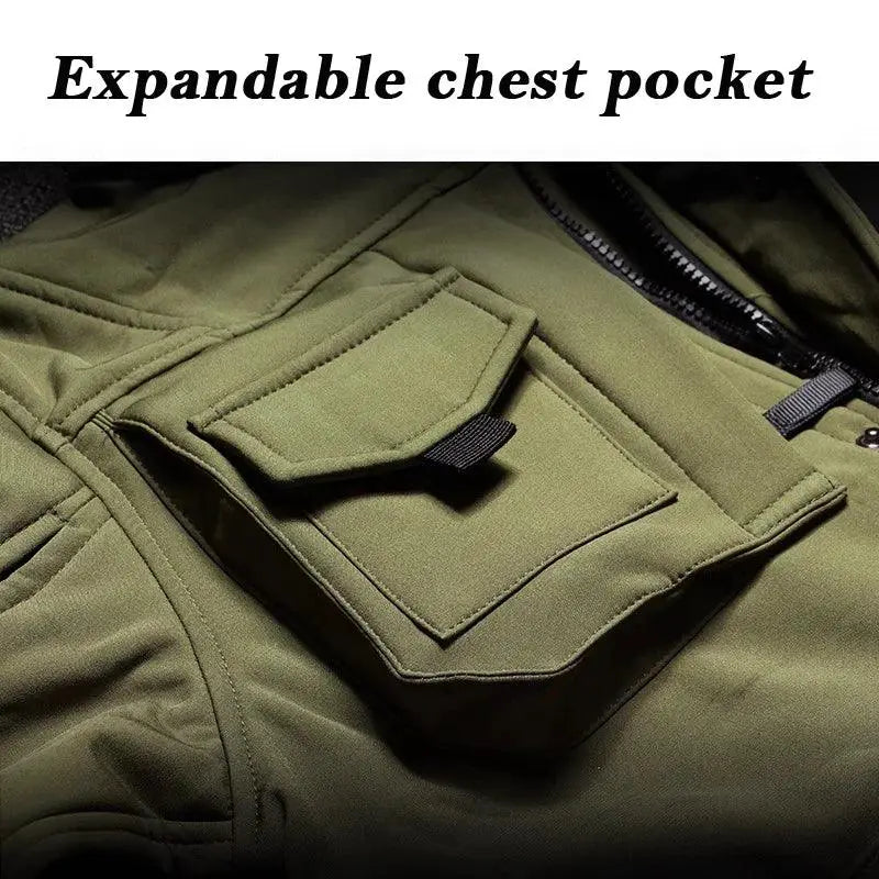 Windproof Biker Suit for Men Outerwear — product view 20