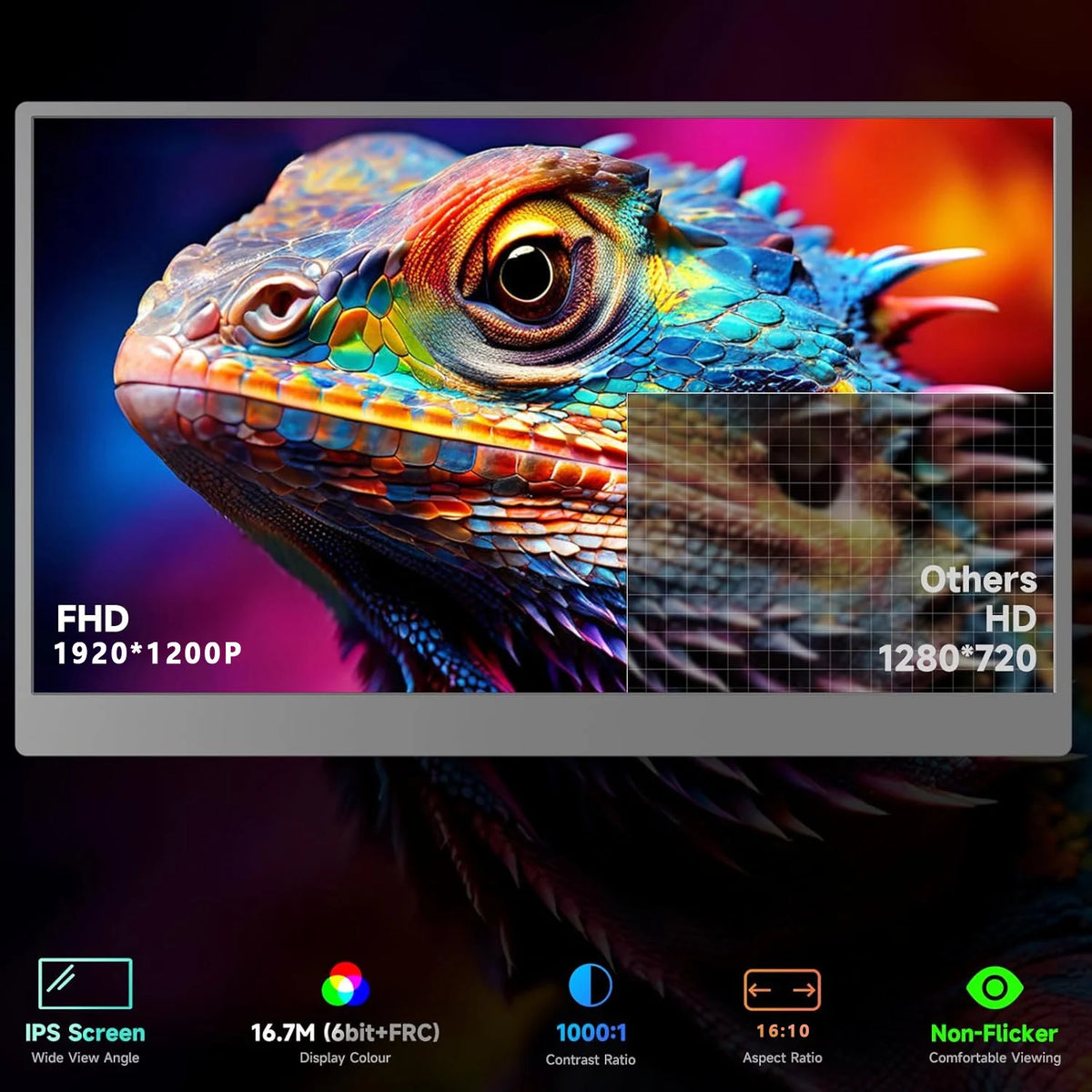 Monitor for Clearer Everyday Viewing