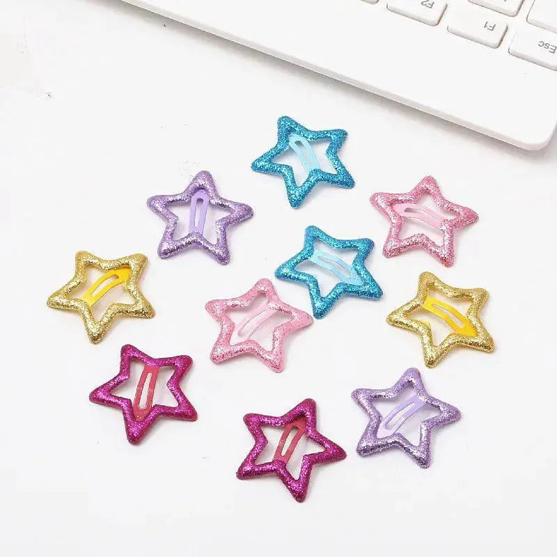 Colorful Bone Shape Dog Hair Clips for Grooming Essentials